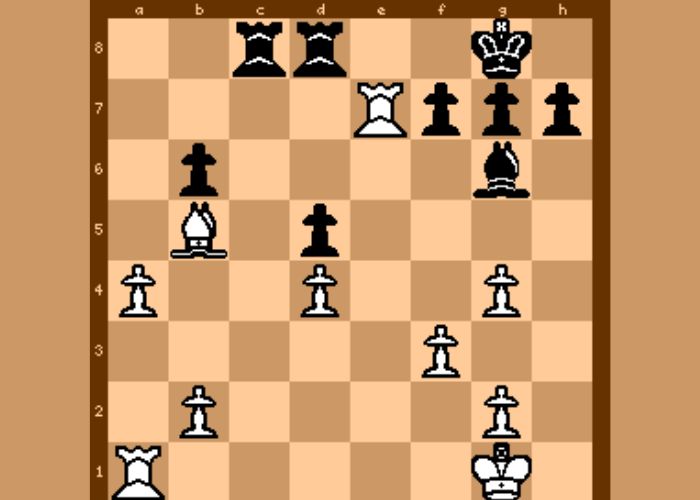 Chess Tactics Cuellar Uhlmann 1973